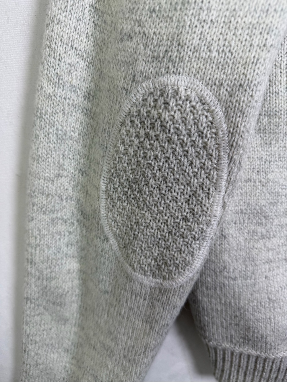 Emerald Isle Galway Mens 2XL Wool Blend Fisherman Sweater Gray Irish Grandpacore - Picture 11 of 12